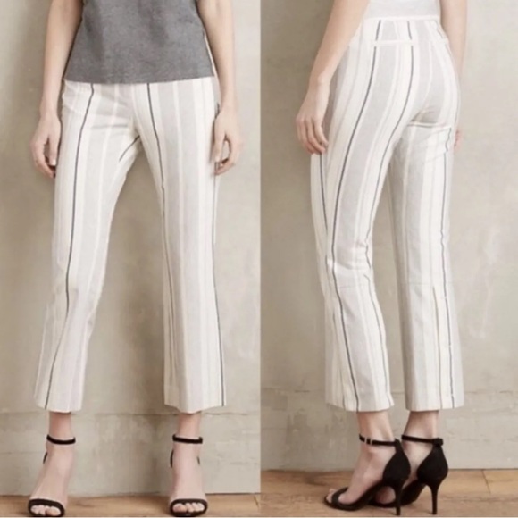 ANTHROPOLOGIE/Cartonnaire Cropped Flare - Picture 2 of 11